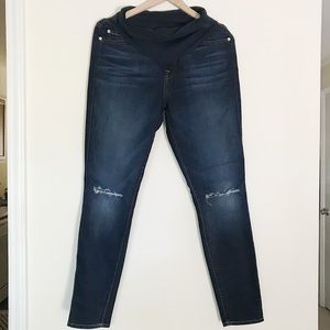 7 For All Mankind Maternity Skinny Jeans - Size 30